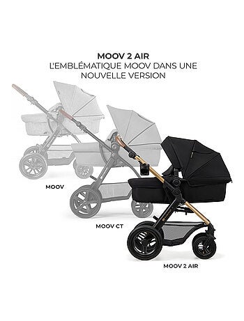 Poussette 4en1 moov 2 modèle pratique et confortable