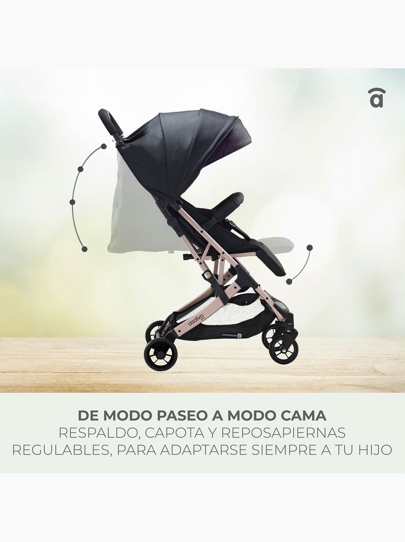 Poussette Amsterdam Asalvo Beige - Kiabi
