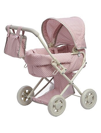 Poussette avec landau nacelle pour poupon baigneur ou poupée