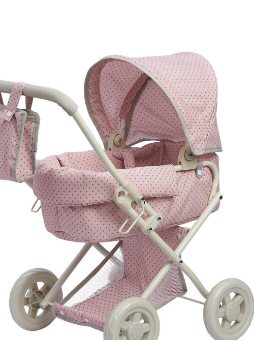 Poussette avec landau nacelle pour poupon baigneur ou poupée - Kiabi