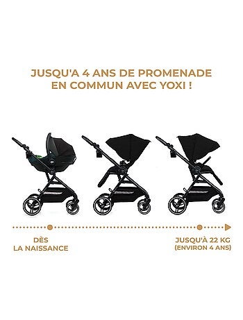 Poussette avec nacelle et accessoires