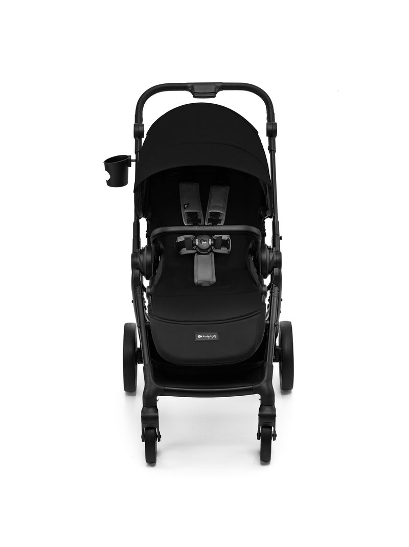 Poussette avec nacelle et accessoires Noir - Kiabi