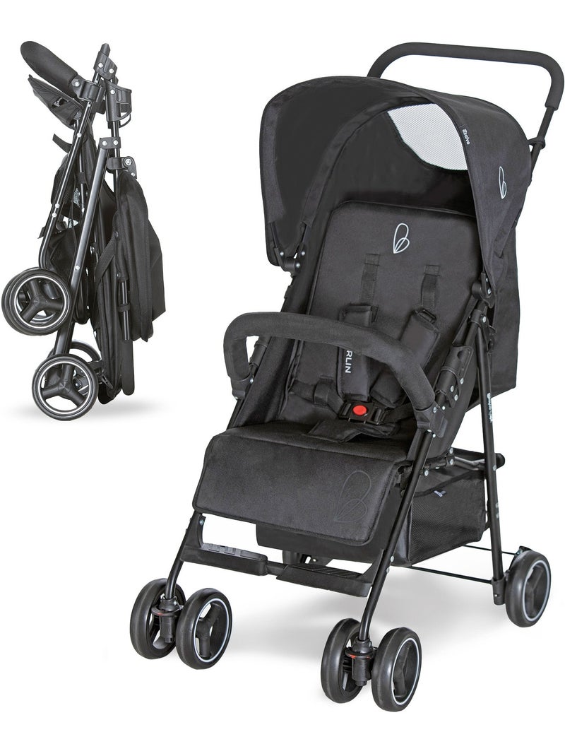 Poussette Berlin Asalvo Noir - Kiabi
