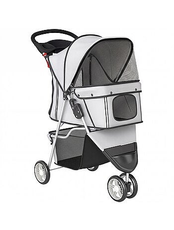Poussette buggy chien chat pliable