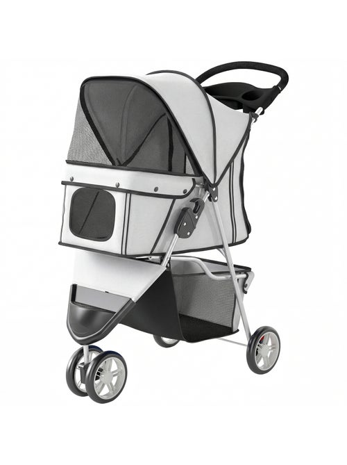 Poussette buggy chien chat pliable - Kiabi