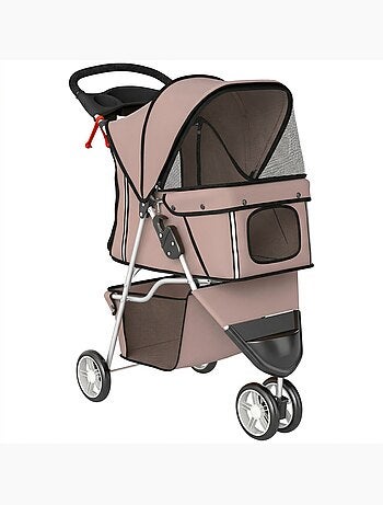 Poussette buggy chien chat pliable