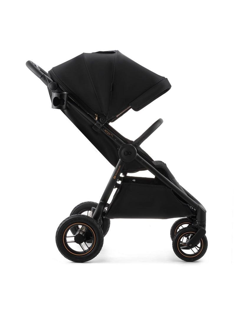 Poussette canne compacte légère avec grande capacité jusqu’à 27 kg Noir - Kiabi