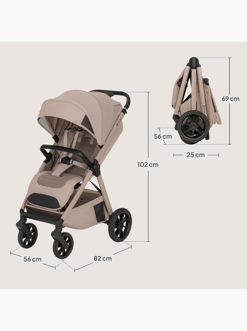 Poussette canne compacte lionelo bett- légère & pliable - légère & pliable - jusqu'à 22 kg - Kiabi Poussette canne compacte lionelo bett- légère & pliable - légère & pliable - jusqu'à 22 kg - Kiabi
