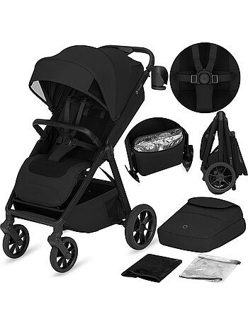 Poussette canne compacte lionelo bett- légère & pliable - légère & pliable - jusqu'à 22 kg