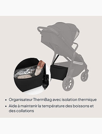 Poussette canne compacte lionelo bett- légère & pliable - légère & pliable - jusqu'à 22 kg
