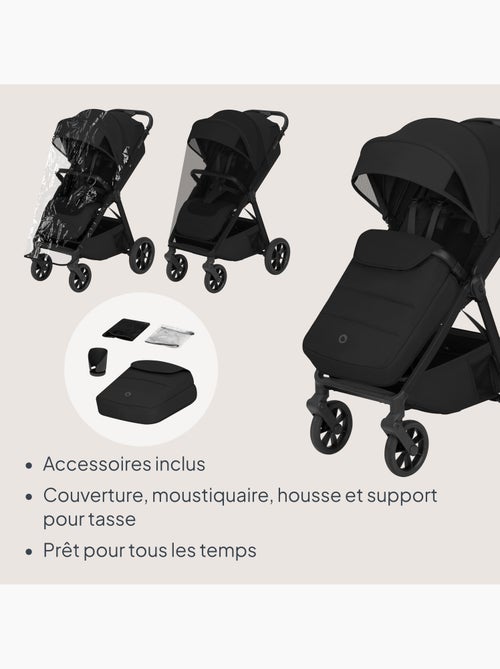 Poussette canne compacte lionelo bett- légère & pliable - légère & pliable - jusqu'à 22 kg - Kiabi Poussette canne compacte lionelo bett- légère & pliable - légère & pliable - jusqu'à 22 kg - Kiabi