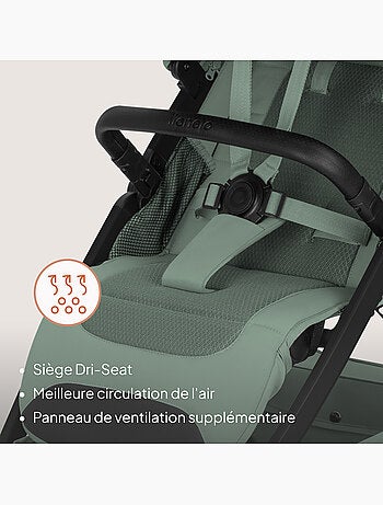 Poussette canne compacte lionelo bett- légère & pliable - légère & pliable - jusqu'à 22 kg
