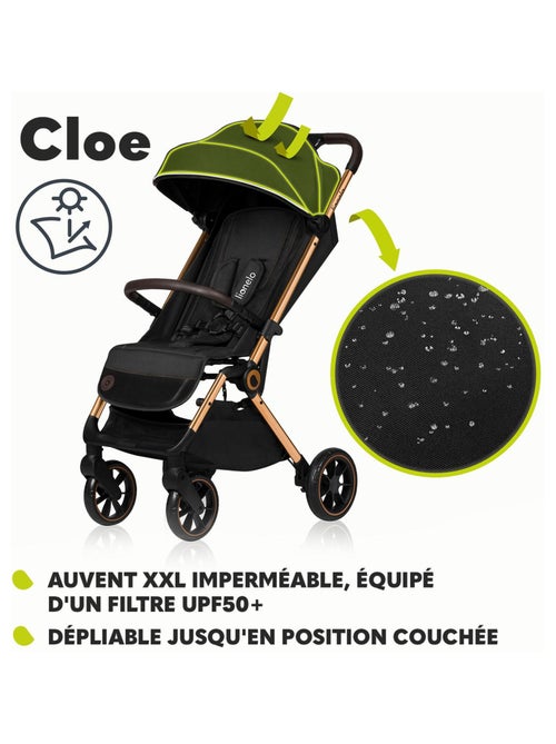 Poussette canne compacte LIONELO Cloe - Légère & pliable - Légère & pliable - Jusqu'à 22 Kg - Kiabi