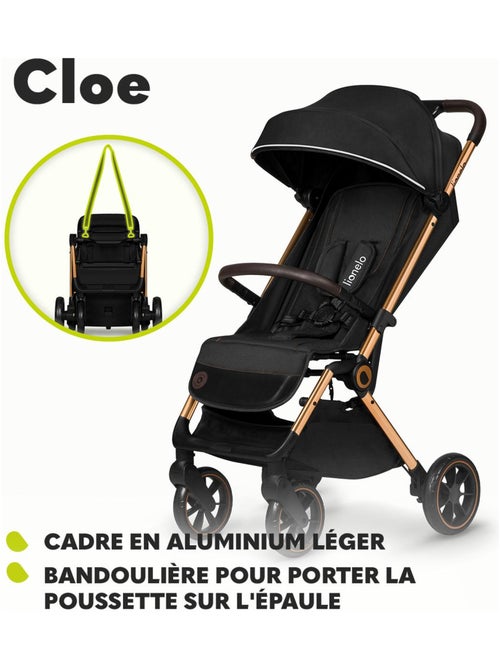 Poussette canne compacte LIONELO Cloe - Légère & pliable - Légère & pliable - Jusqu'à 22 Kg - Kiabi