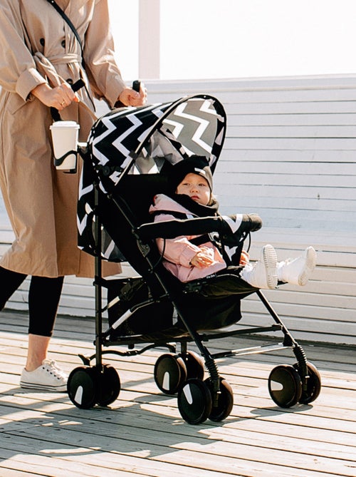 Poussette canne compacte LIONELO Elia - Légère - 6-36 mois - Moustiquaire incluse - Kiabi