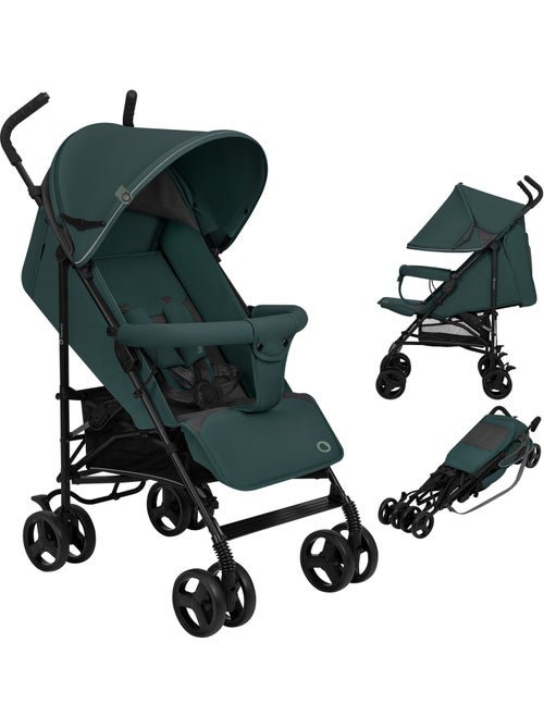 Poussette canne compacte LIONELO Elia - Légère - 6-36 mois - Moustiquaire incluse - Kiabi Poussette canne compacte LIONELO Elia - Légère - 6-36 mois - Moustiquaire incluse - Kiabi