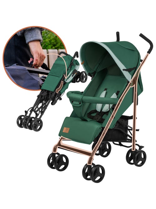 Poussette canne compacte LIONELO Elia - Légère - 6-36 mois - Moustiquaire incluse - Kiabi