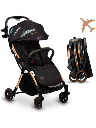 Poussette canne compacte LIONELO Julie One - Jusqu'à 22 Kg - Légère & pliable - Accessoires