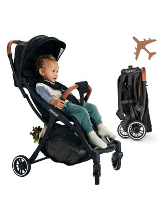 Poussette canne compacte LIONELO Julie One - Jusqu'à 22 Kg - Légère & pliable - Accessoires