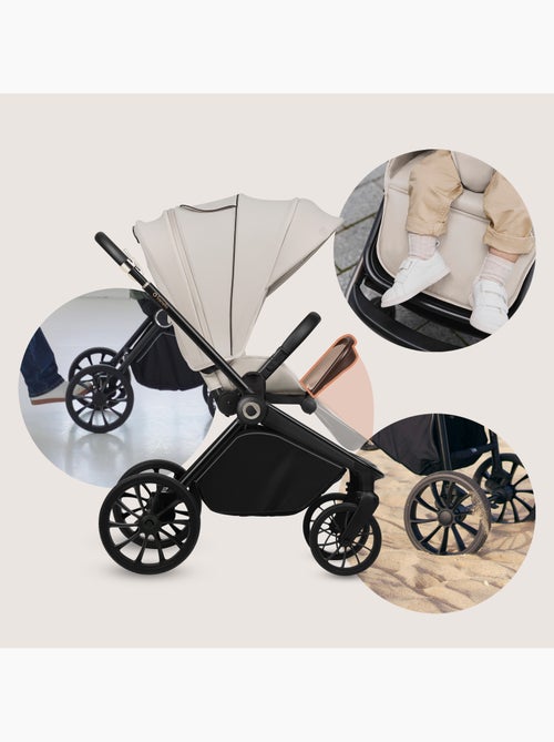 Poussette canne compacte LIONELO Mika Plus - Jusqu'à 22 kg - Légère & pliable - Accessoires - Kiabi