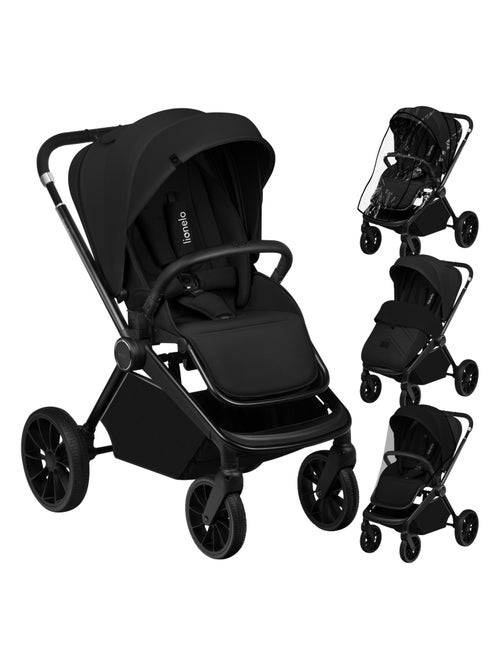 Poussette canne compacte LIONELO Mika Plus - Jusqu'à 22 kg - Légère & pliable - Accessoires - Kiabi