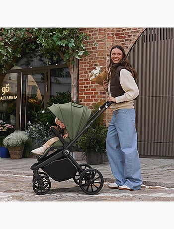 Poussette canne compacte LIONELO Mika Plus - Jusqu'à 22 kg - Légère & pliable - Accessoires