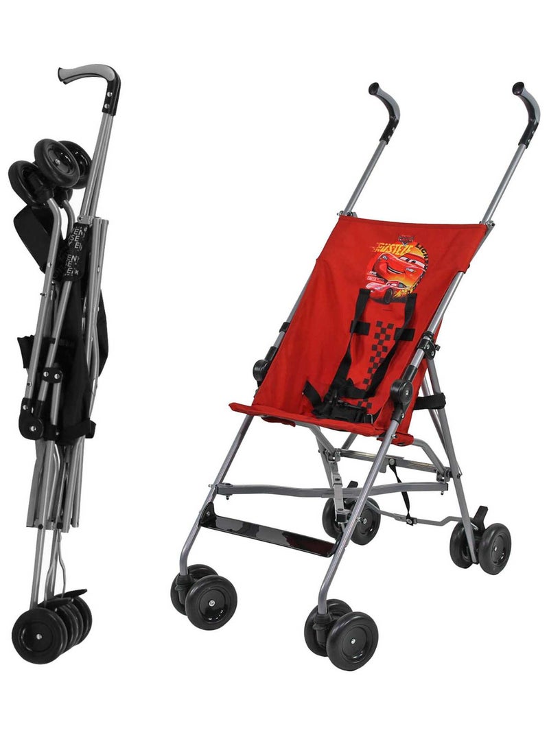 Poussette Canne First Easy De 6 À 36 Mois - Cars Rouge - Kiabi