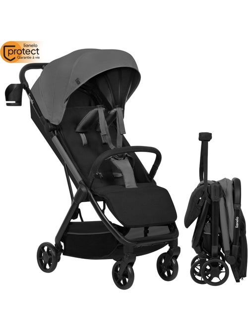 Poussette canne LIONELO Julie Air - Pliage rapide - Léger - Jusqu’à 22 kg - Kiabi