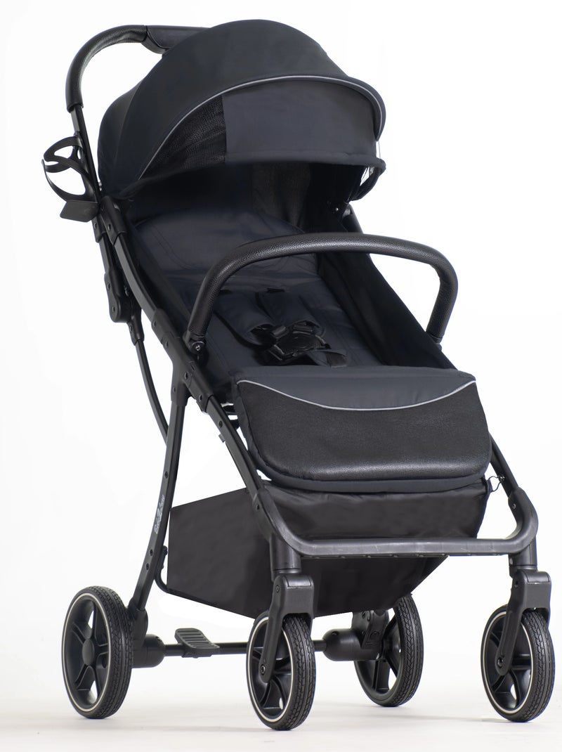 Poussette canne Okto (0 à 6 ans) compacte Noir - Kiabi