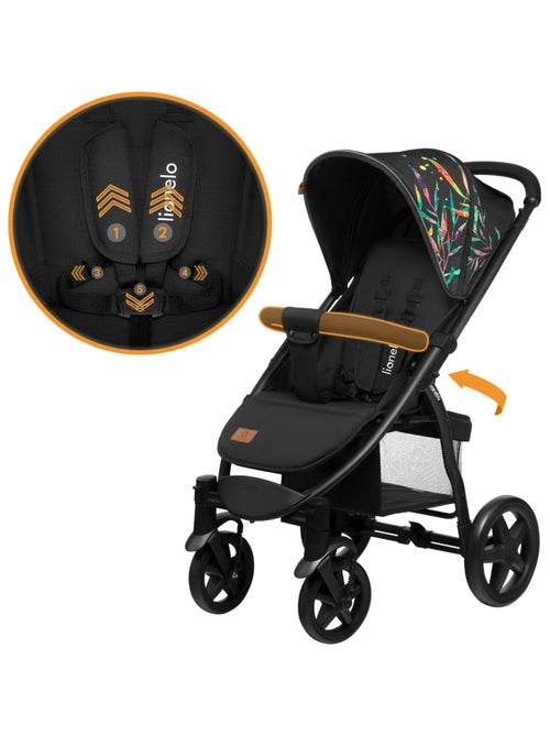 Poussette canne tout terrain LIONELO Annet Plus - Jusqu'à 22 kg -  Grandes roues - Accessoires - Kiabi