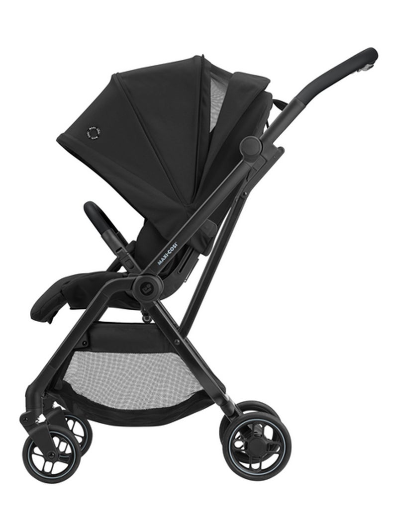 Poussette citadine ultra compacte Leona Noir - Kiabi