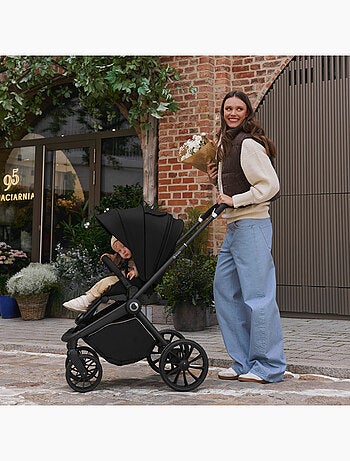 Poussette combinée 2en1 LIONELO Mika Plus - Pack poussette, Nacelle - Accessoires