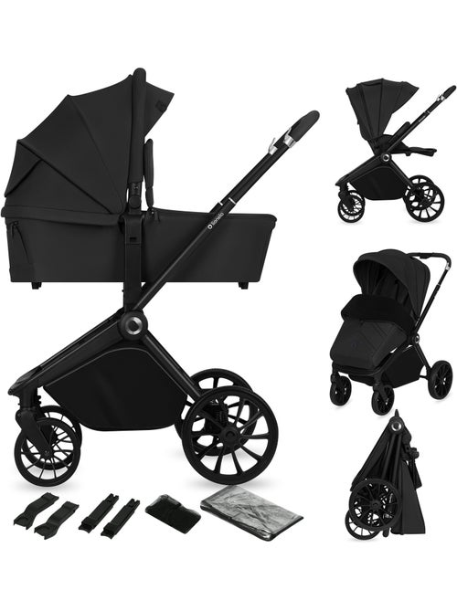 Poussette combinée 2en1 LIONELO Mika Plus - Pack poussette, Nacelle - Accessoires - Kiabi Poussette combinée 2en1 LIONELO Mika Plus - Pack poussette, Nacelle - Accessoires - Kiabi