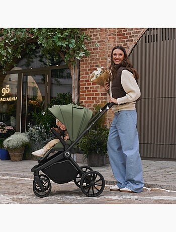 Poussette combinée 2en1 LIONELO Mika Plus - Pack poussette, Nacelle - Accessoires