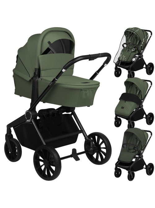 Poussette combinée 2en1 LIONELO Mika Plus - Pack poussette, Nacelle - Accessoires - Kiabi Poussette combinée 2en1 LIONELO Mika Plus - Pack poussette, Nacelle - Accessoires - Kiabi