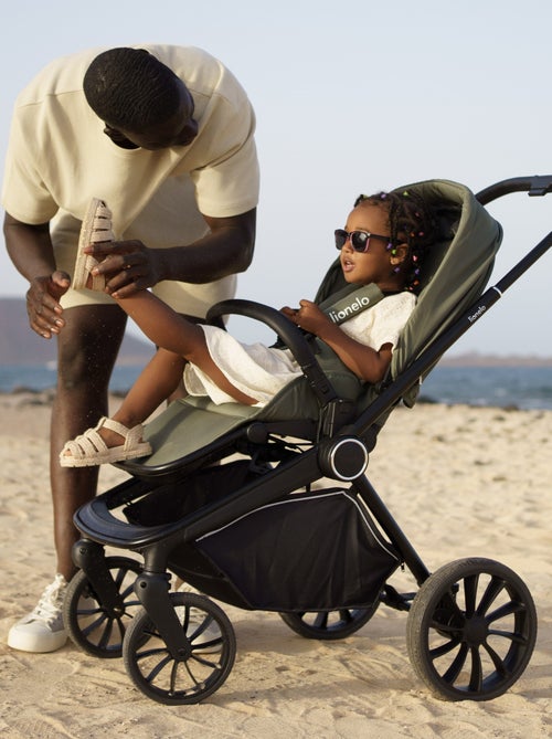 Poussette combinée 2en1 LIONELO Mika Plus - Pack poussette, Nacelle, sac et accessoires - Kiabi