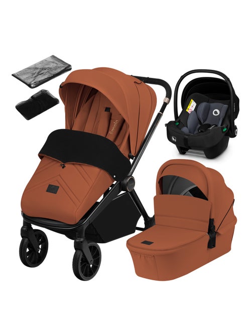 Poussette combinée 3en1 LIONELO Mika Plus - Poussette, Nacelle, siege auto i-Size et accessoires - Kiabi