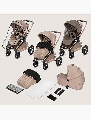 Poussette combinée duo 2en1 LIONELO Freya - Nacelle - Accessoires