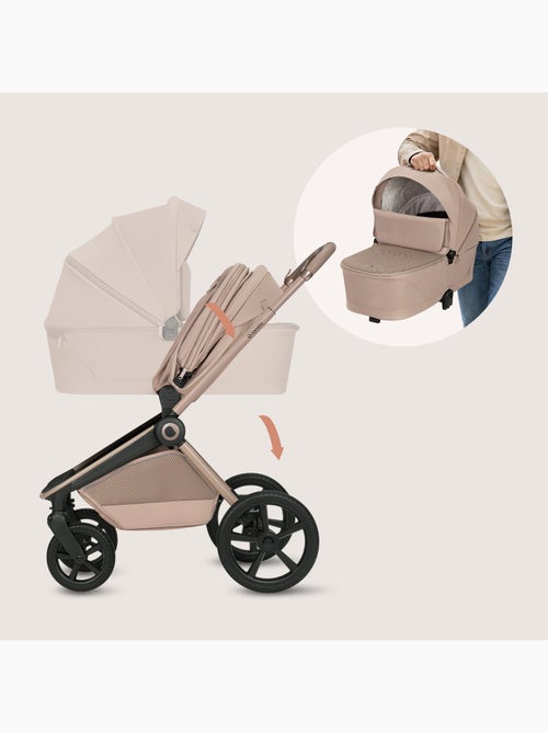 Poussette combinée duo 2en1 LIONELO Freya - Nacelle - Accessoires - Kiabi Poussette combinée duo 2en1 LIONELO Freya - Nacelle - Accessoires - Kiabi