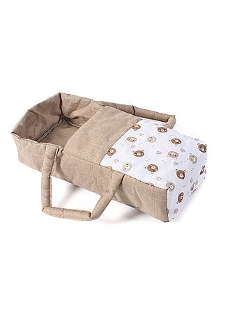 Poussette combinée Leni Rose bleu marine avec pois