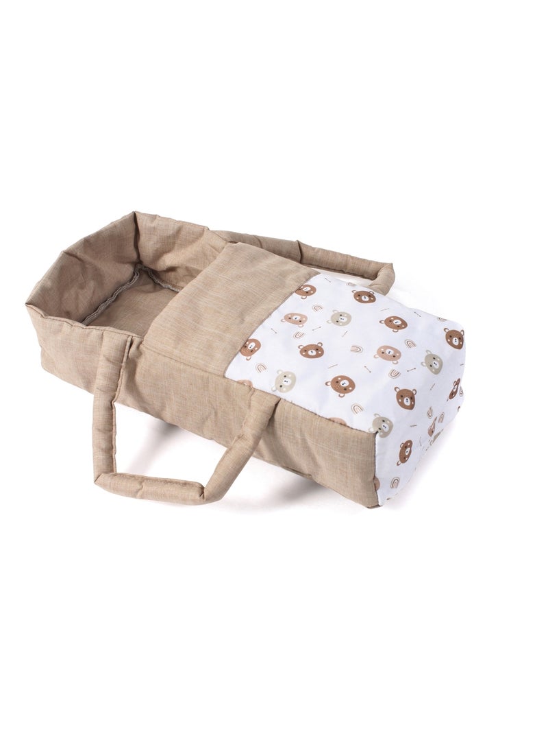 Poussette combinée Leni avec oursons Beige - Kiabi