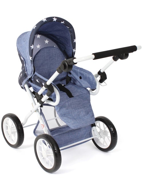 Poussette combinée Leni Étoiles Bleu marine - Kiabi