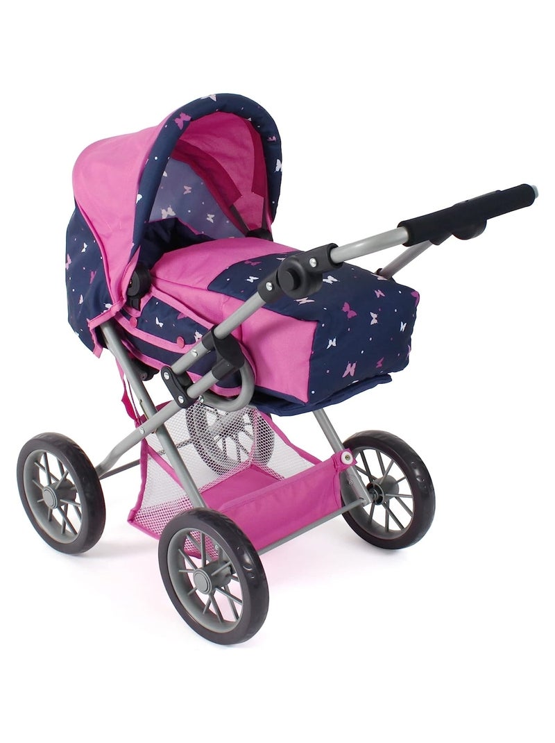 Poussette combinée Leni Papillon pour poupée Multicolore - Kiabi