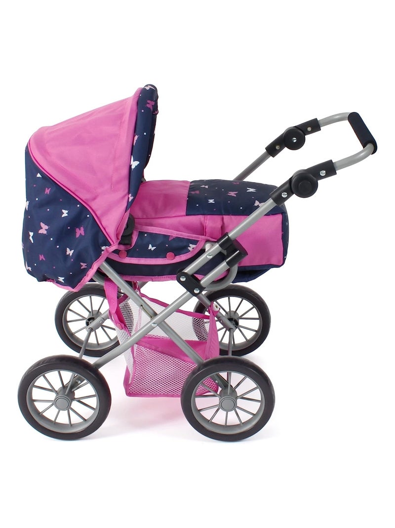 Poussette combinée Leni Papillon pour poupée Multicolore - Kiabi