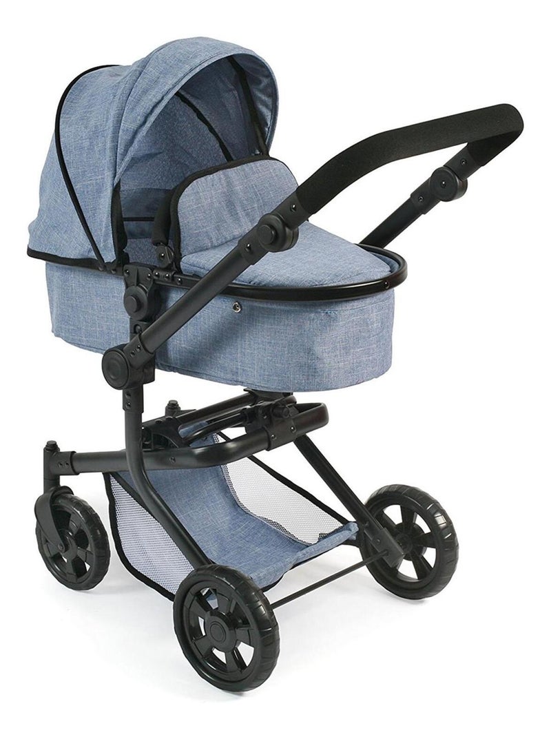 Poussette combinée Mika - Coloris 50 Gris - Kiabi
