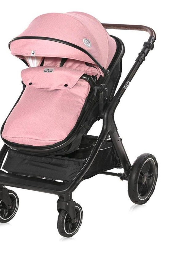 Poussette combinée trio 3 en 1 - siège auto 0m – nacelle - 0-22kg  – Viola – rose Rose - Kiabi