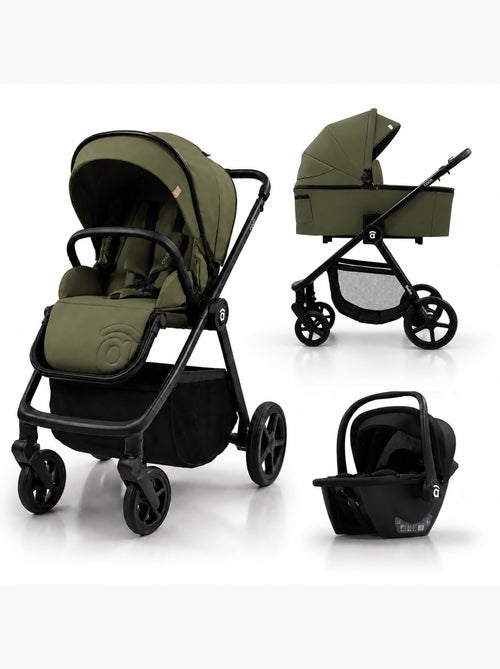 Poussette combinée trio 3 en 1 happy asalvo - Kiabi
