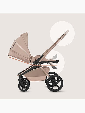 Poussette combinée trio 3 en 1 LIONELO Freya - Siège auto 0+ - Nacelle - Habillage pluie