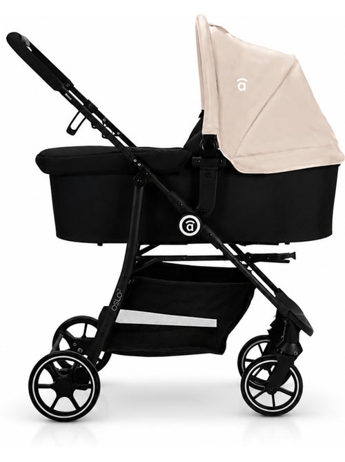 Poussette combinée trio 3 en 1 Oslo 2 Asalvo - Kiabi Poussette combinée trio 3 en 1 Oslo 2 Asalvo - Kiabi