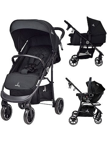 Poussette combinée trio 3 en 1 Oslo 2 Asalvo